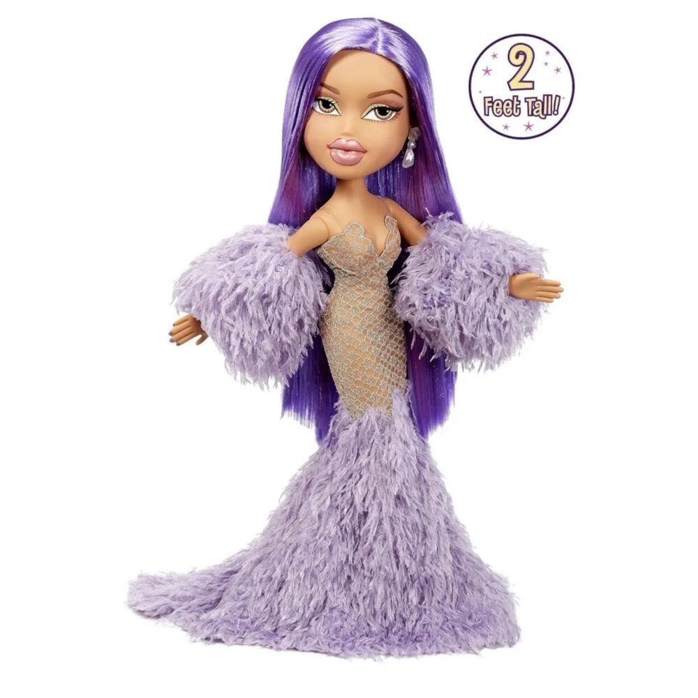Bratz x Kylie Jenner 24-Inch Large-Scale Fashion Doll with Gown, 2 Ft tall - Picture 5 of 7